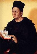 Jan Polack Portrait of a Benedictine Monk oil on canvas